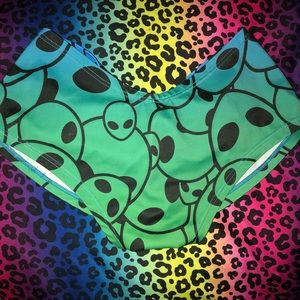 Iheartraves Alien Booty Shorts | Poshmark